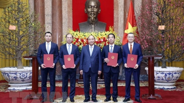 Chủ tịch nước trao Quyết định bổ nhiệm Đại sứ Việt Nam tại các nước