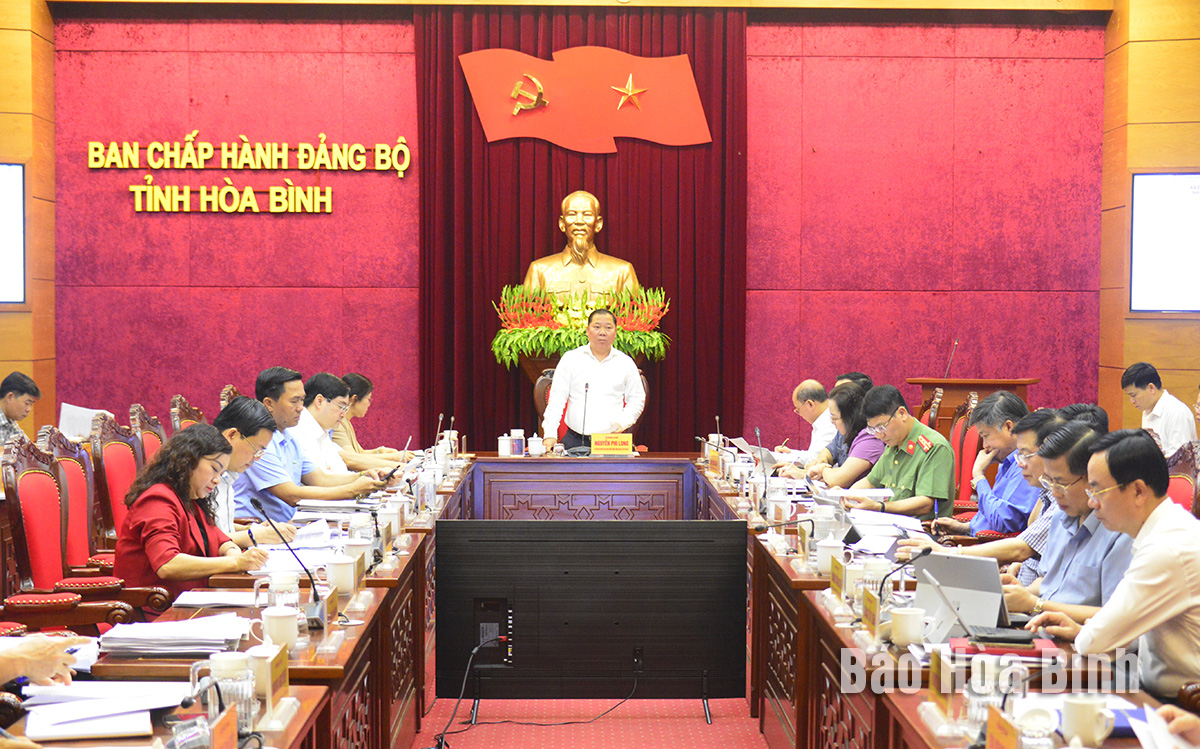 Hội nghị Ban Chấp hành Đảng bộ tỉnh về sắp xếp, sáp nhập đơn vị hành chính cấp xã và hệ thống tổ chức đảng