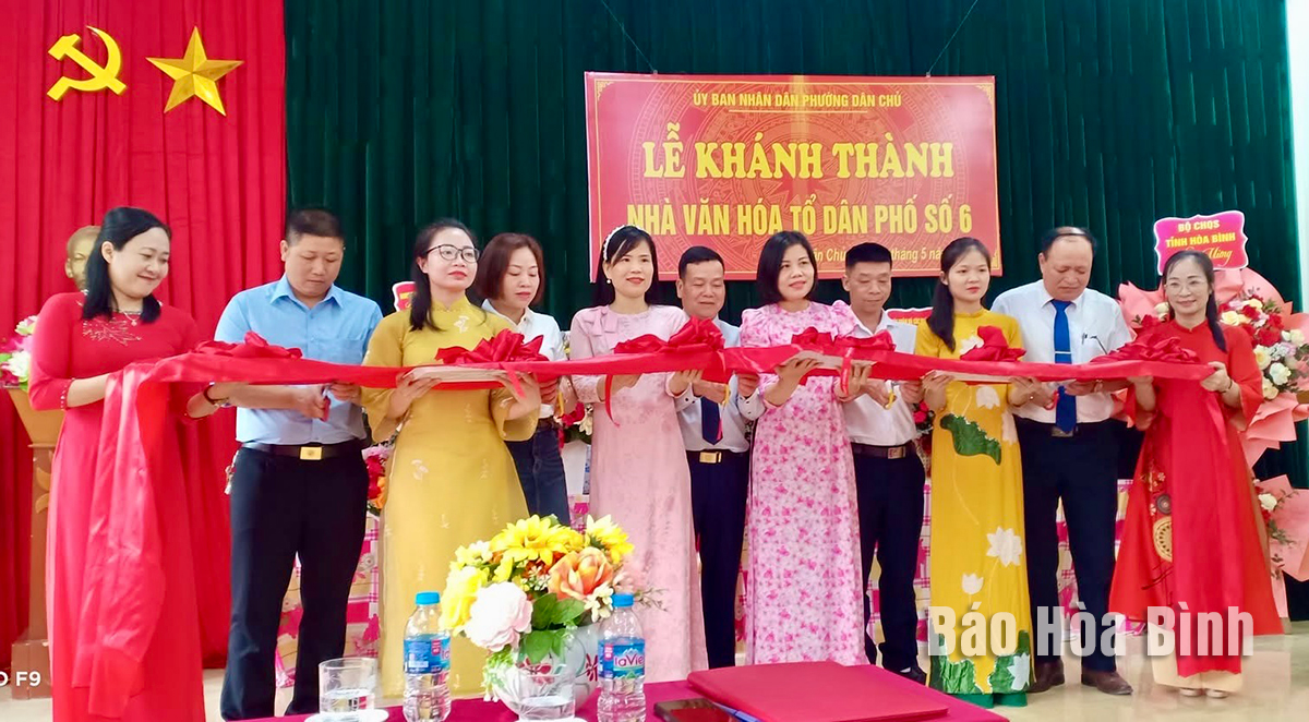 Thành phố Hòa Bình: Hiệu quả đề án xây dựng, sửa chữa, nâng cấp nhà văn hóa