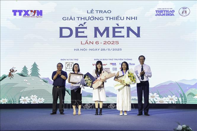 Giải thưởng Dế Mèn 2025 vinh danh những sáng tác của thiếu nhi và vì thiếu nhi