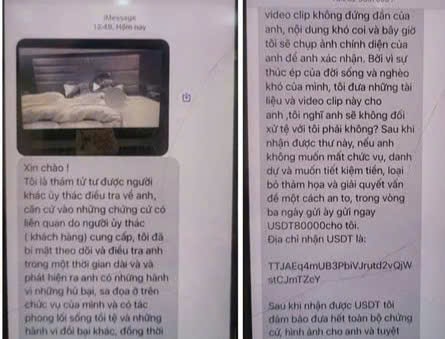 Nhiều lãnh đạo ở Bắc Giang bị tống tiền bằng hình ảnh cắt, ghép nhạy cảm