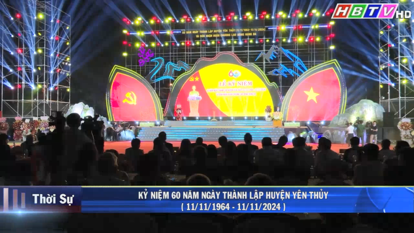 11/11: Kỷ niệm 60 năm ngày thành lập huyện Yên Thủy