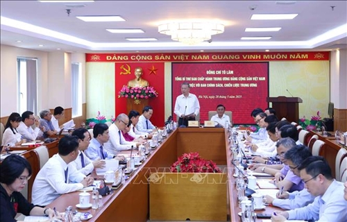Tổng Bí thư Tô Lâm: Tạo sự kết nối hiệu quả hơn giữa thị trường vàng trong nước và thị trường quốc tế