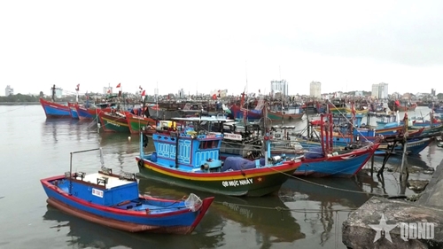 Bộ đội Biên phòng tỉnh Quảng Bình kêu gọi tàu, thuyền tránh bão số 1