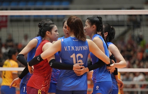 Tuyển bóng chuyền nữ Việt Nam vào bán kết AVC Nations Cup 2025
