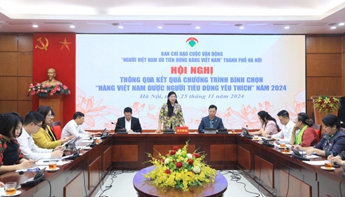 Lễ tôn vinh "Hàng Việt Nam được người tiêu dùng yêu thích" năm 2024 sẽ được tổ chức vào tối 28-11