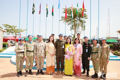 Kỷ niệm Ngày Quốc tế Lực lượng Gìn giữ hòa bình Liên hợp quốc tại Phái bộ UNISFA