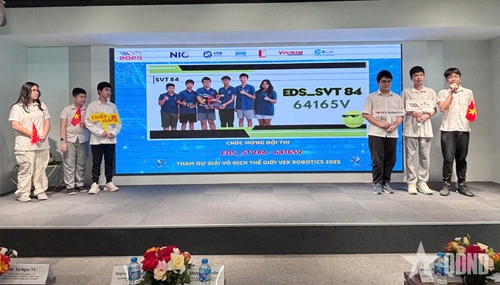 18 đội Việt Nam dự Giải vô địch thế giới VEX Robotics 2025