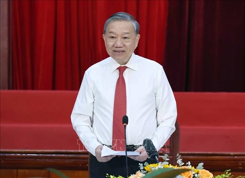 Phát biểu của Tổng Bí thư Tô Lâm tại buổi gặp mặt cán bộ lão thành cách mạng, người có công khu vực phía Nam
