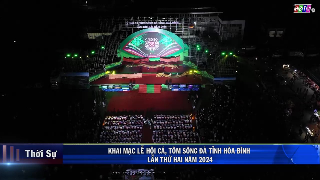 20/11: Khai mạc lễ hội cá, tôm Sông Đà tỉnh Hoà Bình lần thứ hai năm 2024