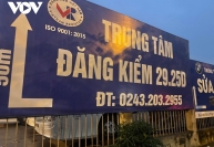 Ô tô xếp hàng từ 4h sáng mùng 6 Tết tại các trung tâm đăng kiểm ở Hà Nội