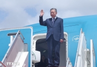Chủ tịch nước Tô Lâm đến Phnom Penh, bắt đầu thăm cấp Nhà nước tới Campuchia