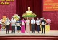 Phóng viên Đài PTTh tỉnh nhận giải C Giải Báo chí tỉnh năm 2023.