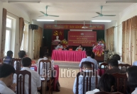 Đoàn đại biểu Quốc hội tỉnh tiếp xúc cử tri huyện Kim Bôi
