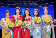Vũ Thị Hoa đăng quang Hoa hậu Quý bà Trái đất Việt Nam 2024
