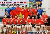 Đội tuyển Bóng bàn trẻ Việt Nam giành suất dự giải châu Á