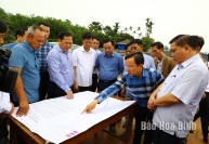 Bí thư Tỉnh ủy Nguyễn Phi Long kiểm tra các dự án giao thông trọng điểm