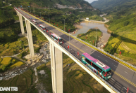 Thông xe nối cầu cạn cao nhất Việt Nam với cao tốc Nội Bài - Lào Cai