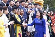 Quyền Chủ tịch nước gặp mặt Hội Doanh nhân trẻ Việt Nam