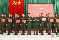 Trường Sĩ quan Lục quân 2 bế giảng các khóa đào tạo học viên Campuchia