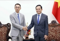 Phó thủ tướng Trần Lưu Quang tiếp Phó chủ tịch Tập đoàn Huaw