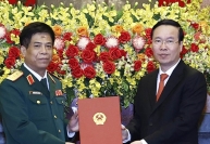Thăng quân hàm Thượng tướng cho Phó Tổng Tham mưu trưởng Quân đội nhân dân Việt Nam