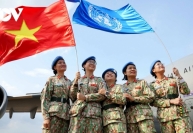 Việt Nam vượt mục tiêu về số lượng nữ quân nhân tham gia gìn giữ hòa bình LHQ