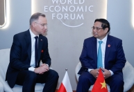 Thủ tướng Phạm Minh Chính gặp Tổng thống Ba Lan