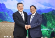 Thủ tướng Phạm Minh Chính tiếp Phó ủy viên trưởng Nhân đại toàn quốc Trung Quốc
