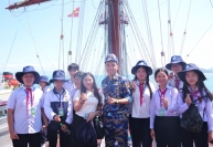 Hơn 400 cán bộ, giáo viên, học sinh thăm Học viện Hải quân