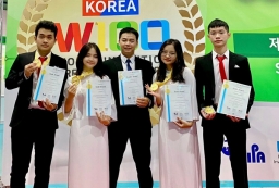 Học sinh Hòa Bình đoạt 3 HCV Olympic Phát minh và sáng chế thế giới
