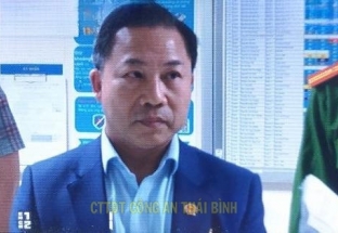 Bị can Lưu Bình Nhưỡng bị bắt liên quan vụ Cường “quắt" xác lập quyền sử dụng trái phép các bãi triều