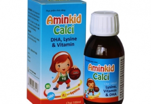 Bộ y tế: Không mua Aminkid Calci trên một số website
