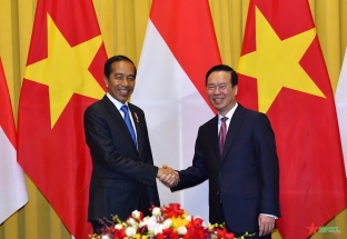 Chủ tịch nước Võ Văn Thưởng hội đàm với Tổng thống Indonesia