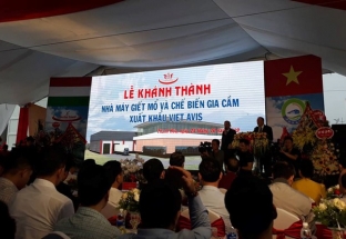 Khánh thành nhà máy chế biến gia cầm xuất khẩu hiện đại nhất Việt Nam