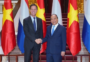 Thủ tướng Nguyễn Xuân Phúc hội đàm với Thủ tướng Hà Lan