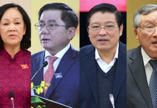 Phân công 4 Ủy viên Bộ Chính trị tham gia Ban Bí thư
