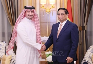 Thủ tướng Phạm Minh Chính tiếp lãnh đạo các tập đoàn hàng đầu Saudi Arabia và Vùng Vịnh