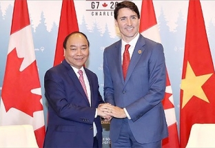 Thủ tướng kết thúc chuyến tham dự Hội nghị Thượng đỉnh G7 mở rộng