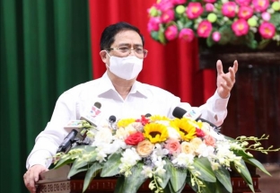Thủ tướng Phạm Minh Chính: Cần hết sức bình tĩnh, tỉnh táo trong phòng chống dịch Covid-19