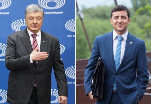 Bầu cử Tổng thống Ukraine vòng 2: Diễn viên hài Zelensky chiếm ưu thế