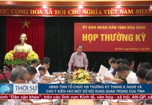 UBND họp thường kỳ, nghe và cho ý kiến về một số nội dung quan trọng của tỉnh