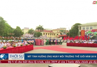 Mít tinh ngày môi trường thế giới năm 2019