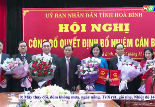 7/12: UBND tỉnh Trao quyết định bổ nhiệm 6 cán bộ sở, ngành