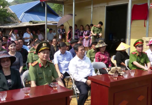 24/4: UBMTTQ VN tỉnh tuyên truyền công tác bầu cử và phòng chống ma túy tại 2 xã Hang Kia, Pà Cò, huyện Mai Châu