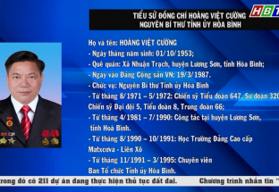 9/7: Đ/c Hoàng Việt Cường - Nguyên Bí thư tỉnh ủy Hòa Bình từ trần 