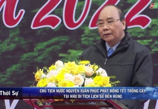 6/2: Chủ tịch nước Nguyễn Xuân Phúc phát động tết trồng cây tại Khu di tích lịch sử Đền Hùng