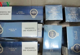 Liên tiếp bắt giữ hàng vạn bao thuốc lá ngoại nhập lậu tại Quảng Ninh