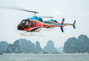 Tour du lịch trực thăng ngắm Vịnh Hạ Long giá bao nhiêu?