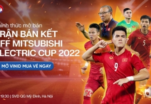 Công bố giá vé xem bán kết giữa ĐT Việt Nam với ĐT Indonesia